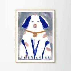 Guardian Dog Print 30Cm X 40Cm