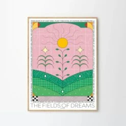 The Fields Of Dreams Print 21Cm X 29.7Cm (A4)