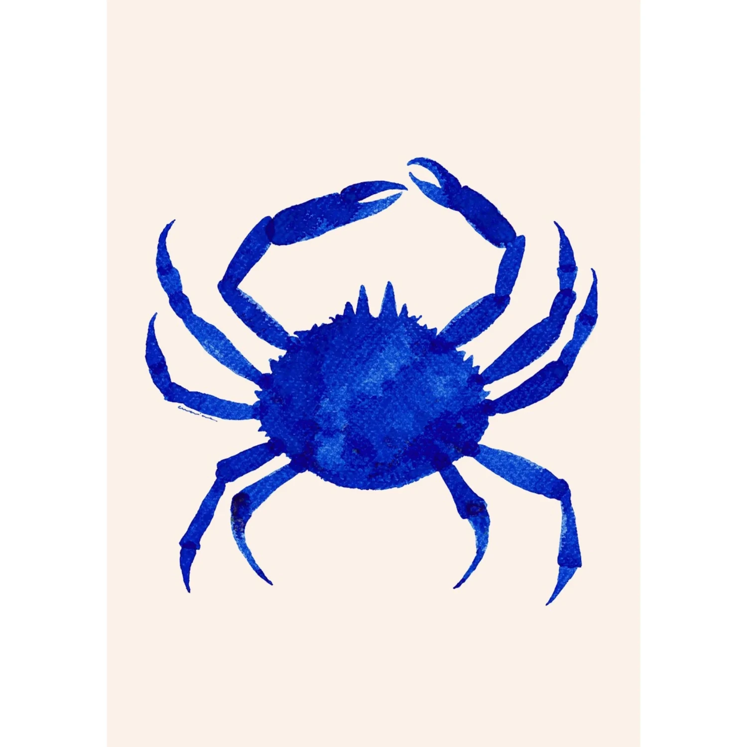 Cangrejo De Noche Print 40cm X 50cm