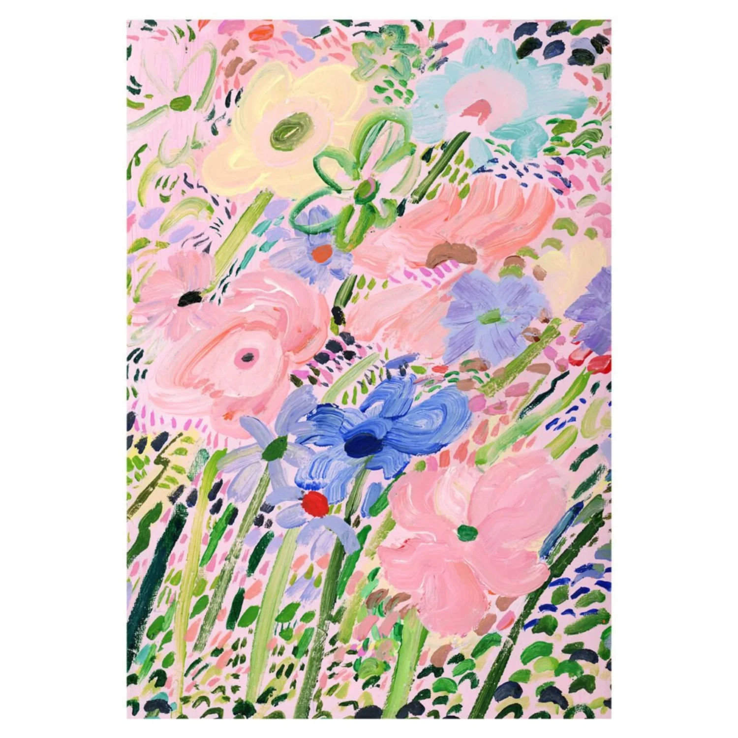 Summer Meadow Print 21Cm X 29.7Cm