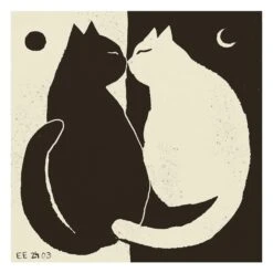 You And Me Print 70cm X 70cm