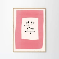 Pink Surrender Print 30Cm X 40Cm