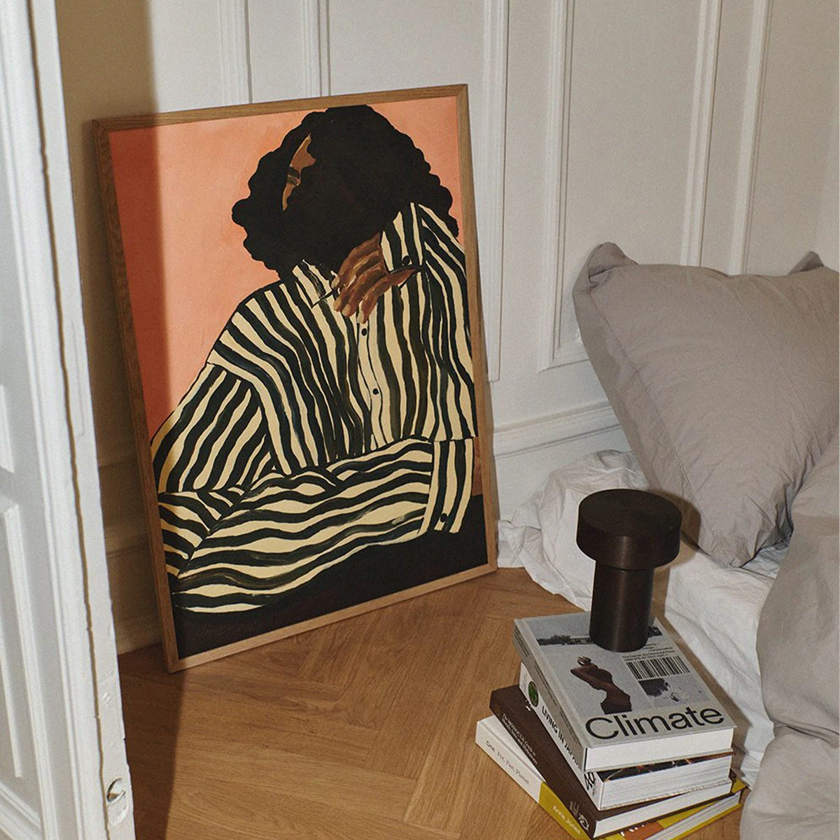 Serene Stripes Print 50Cm X 70Cm - Image 2