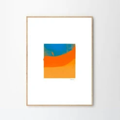 Sunset Wave Print 30Cm X 40Cm