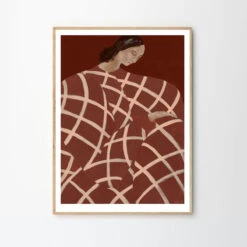 Waiting At Art Et Metiers Print 50Cm X 70Cm