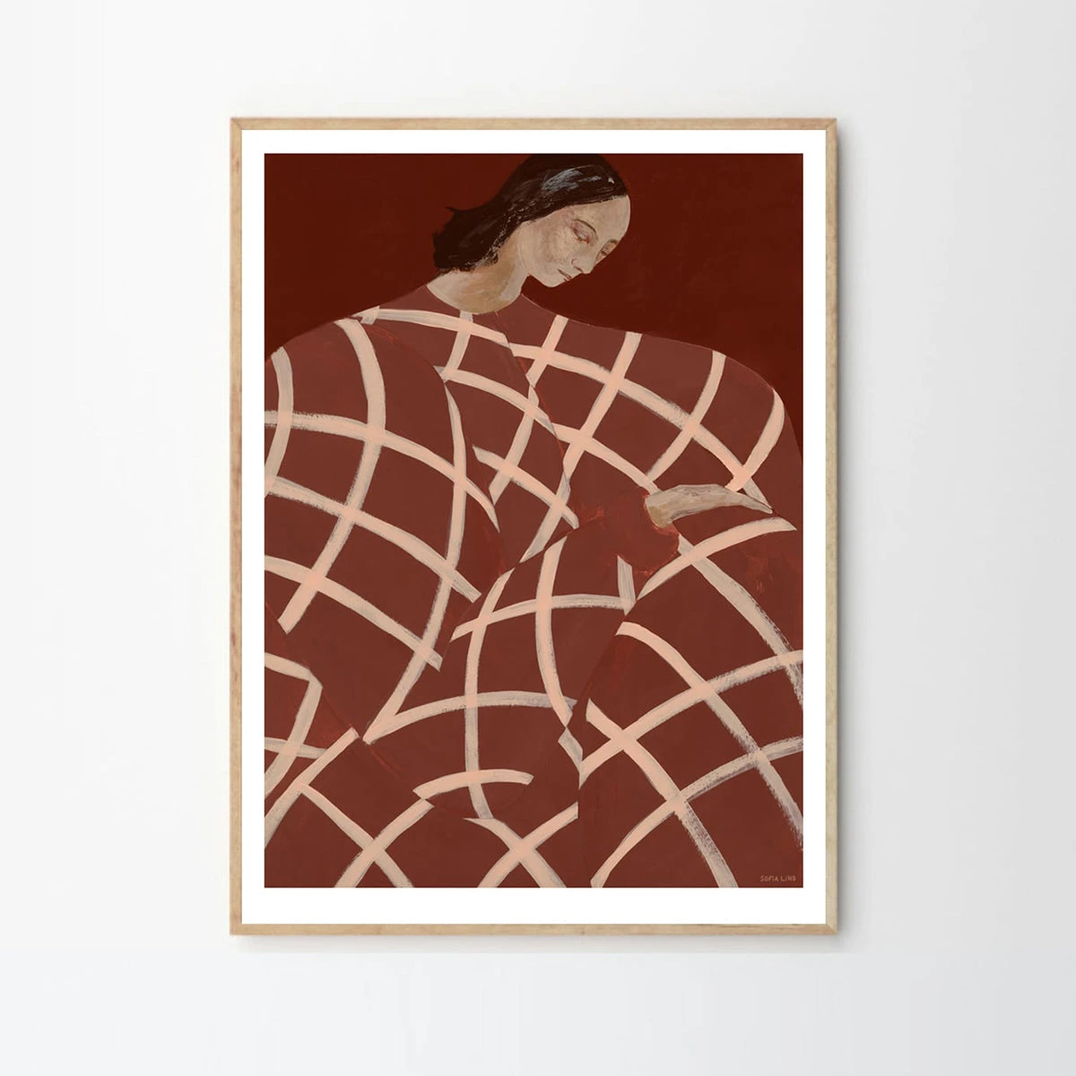 Waiting At Art Et Metiers Print 30Cm X 40Cm