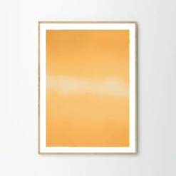 Yellow Interstellar Print 100Cm X 140Cm