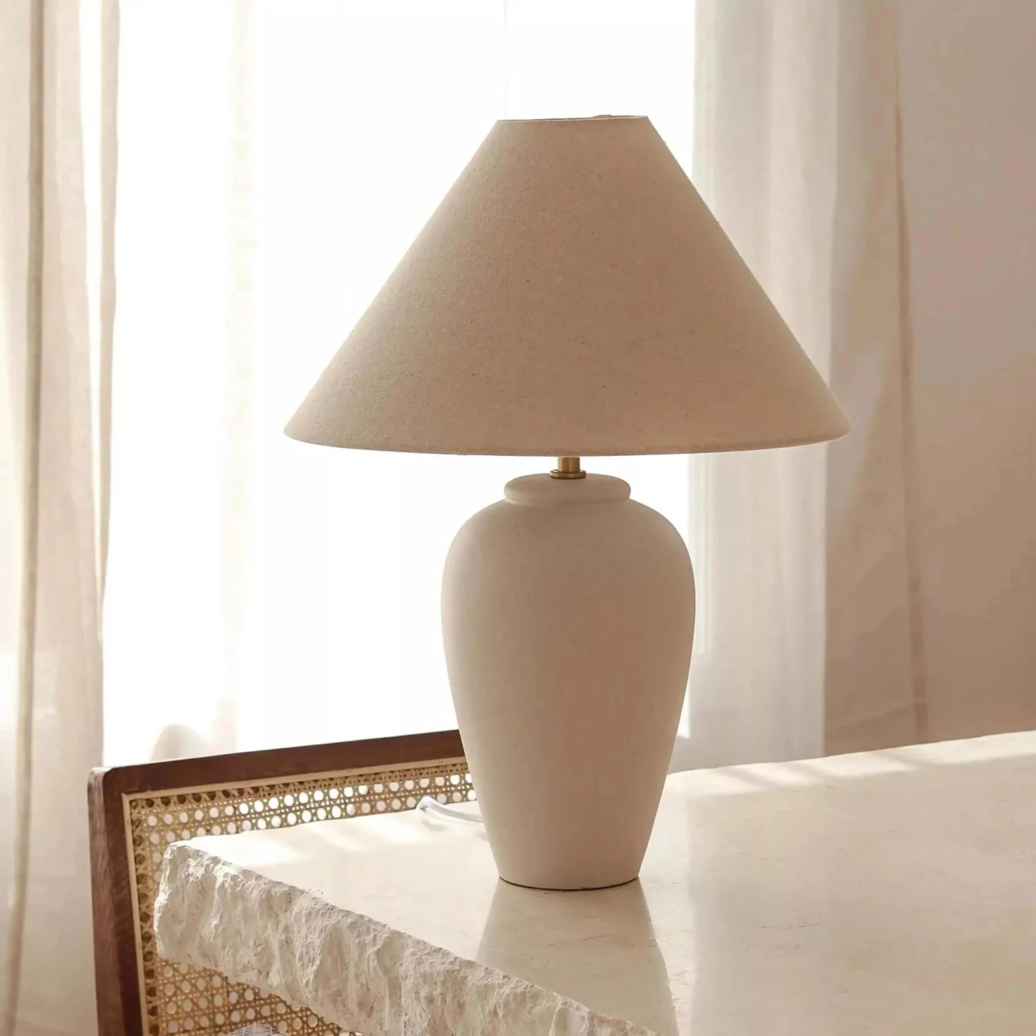 Bella Table Lamp - Natural - Image 4