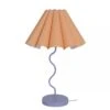 Cora Table Lamp - Tropical Peach / Purple