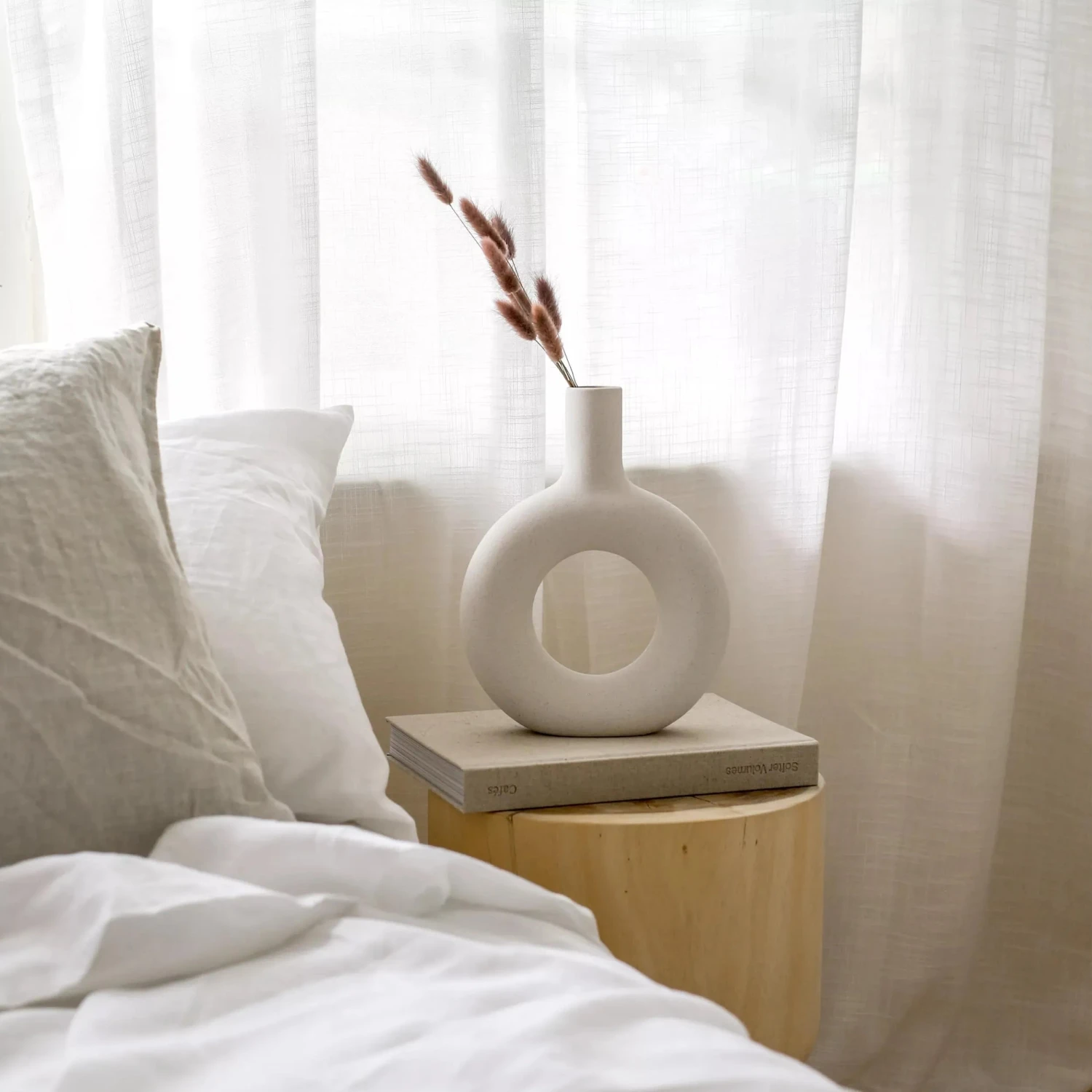 Raya Halo Vase Large - Neutral - Image 11