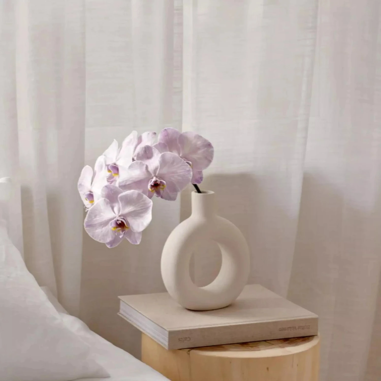 Raya Halo Vase Large - Neutral - Image 2