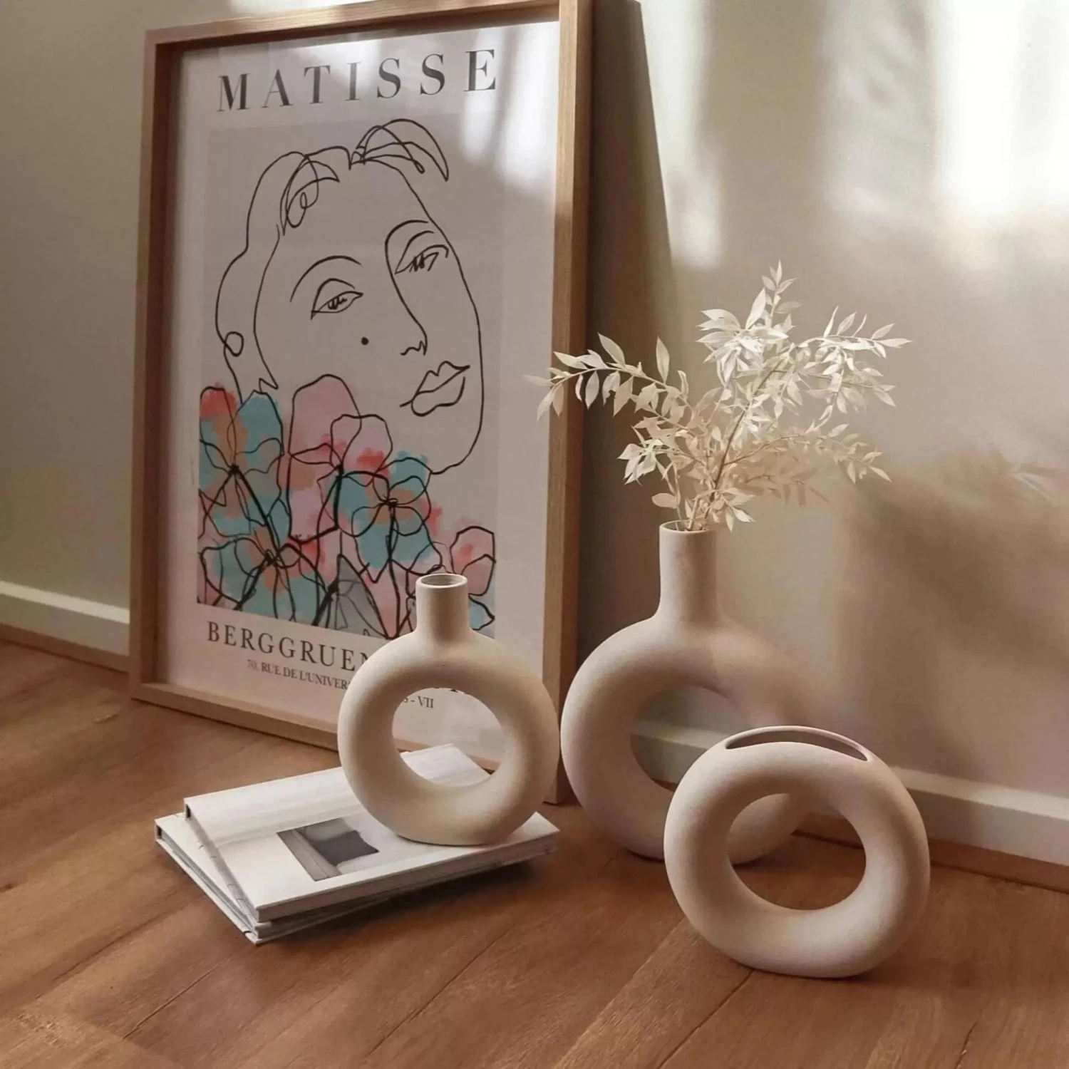 Raya Halo Vase Large - Neutral - Image 5