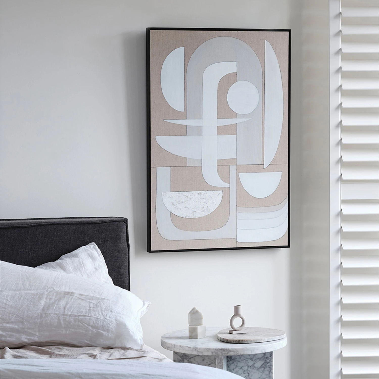 Ivory Canvas Print 120cm X 80cm - Image 2