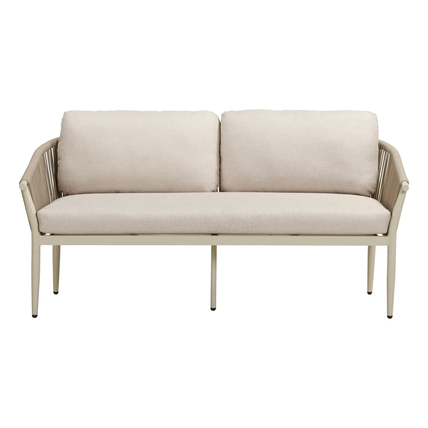 Everett Outdoor 2 Seater Sofa - Sand - Image 3