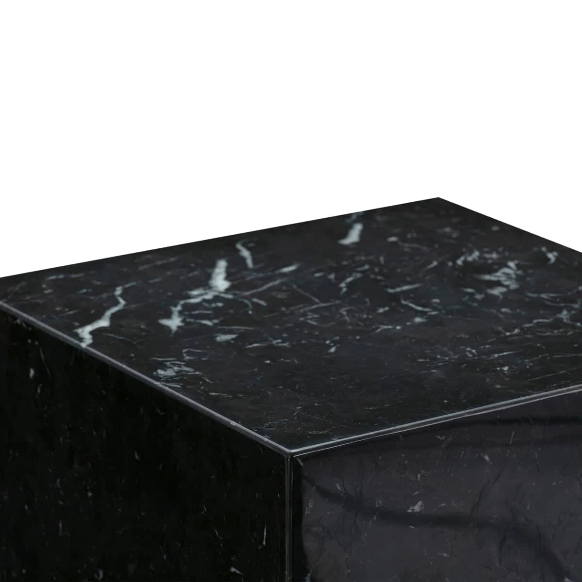 Stage Marble Plinth - Black Marble - Image 4