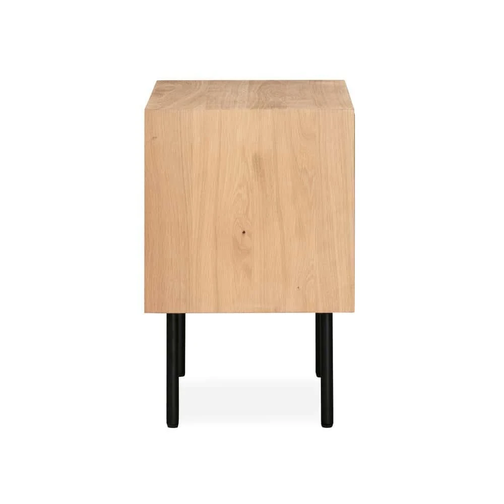 Essence Bedside Table - Oak - Image 5