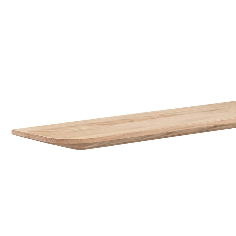Light Wall Shelf 140cm - Oak - Image 5
