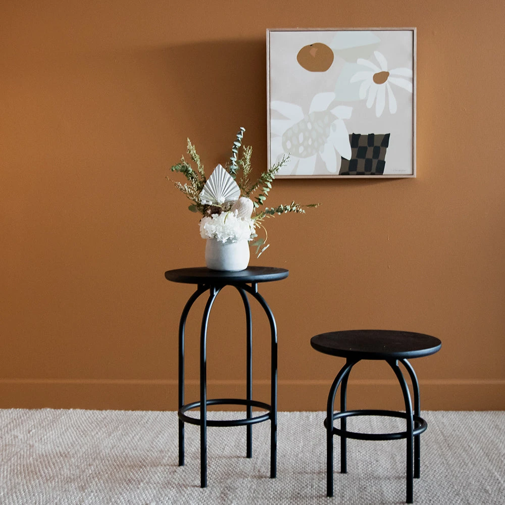 Rest Stool 45cm - Black - Image 2