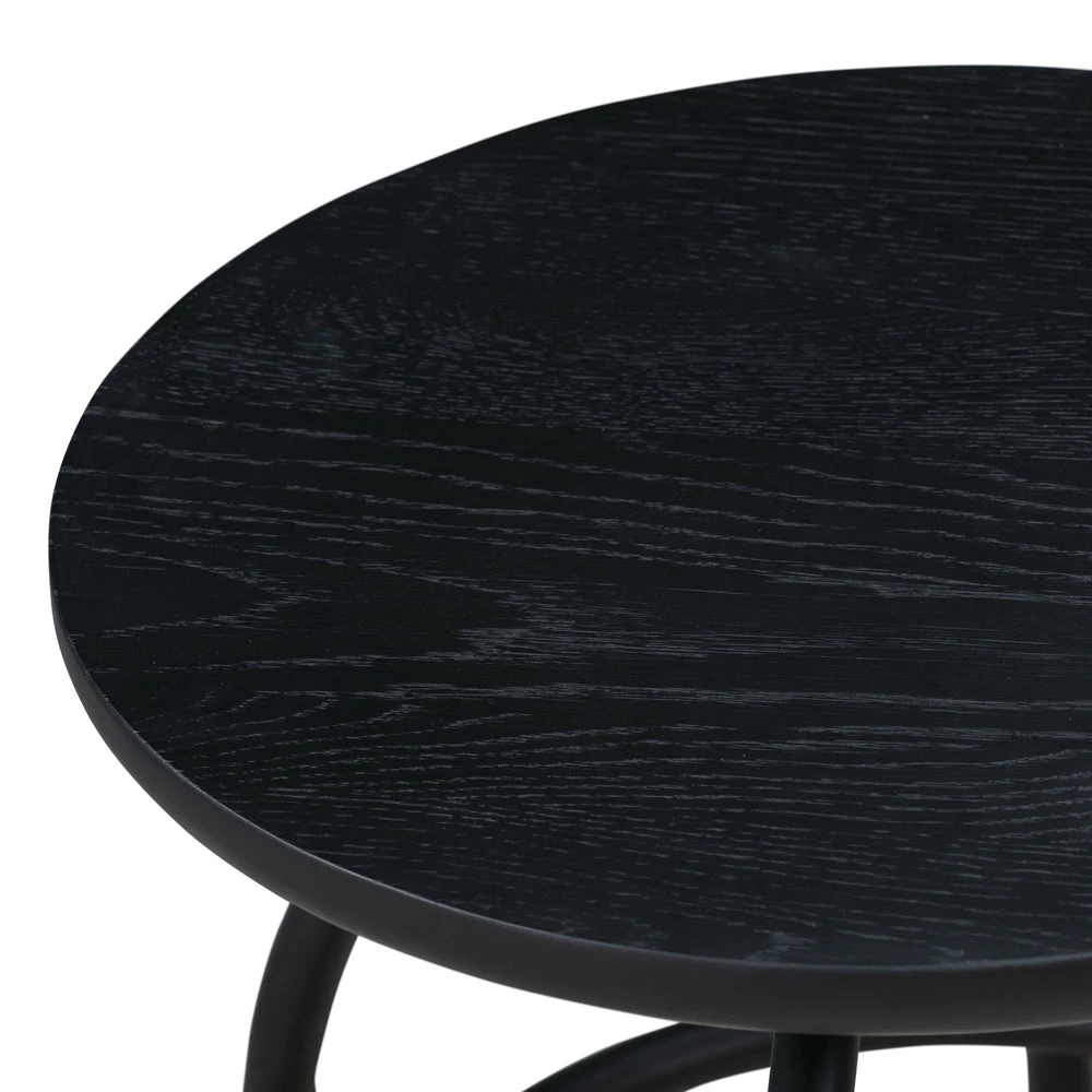 Rest Stool 45cm - Black - Image 4