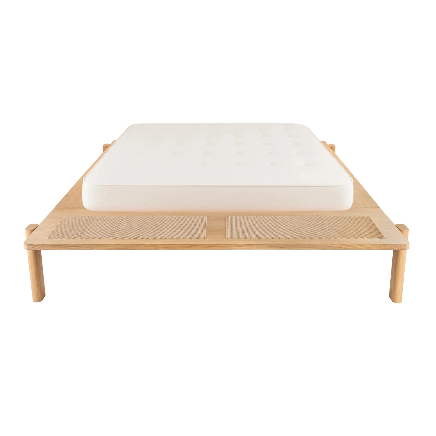 Compass Queen Bed - Oak - Image 2