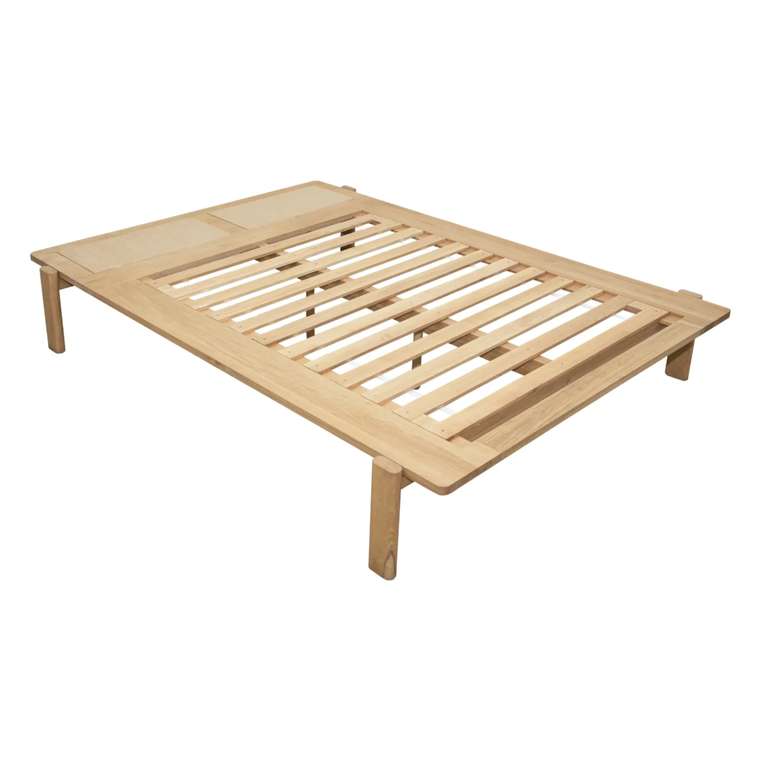 Compass Queen Bed - Oak - Image 6