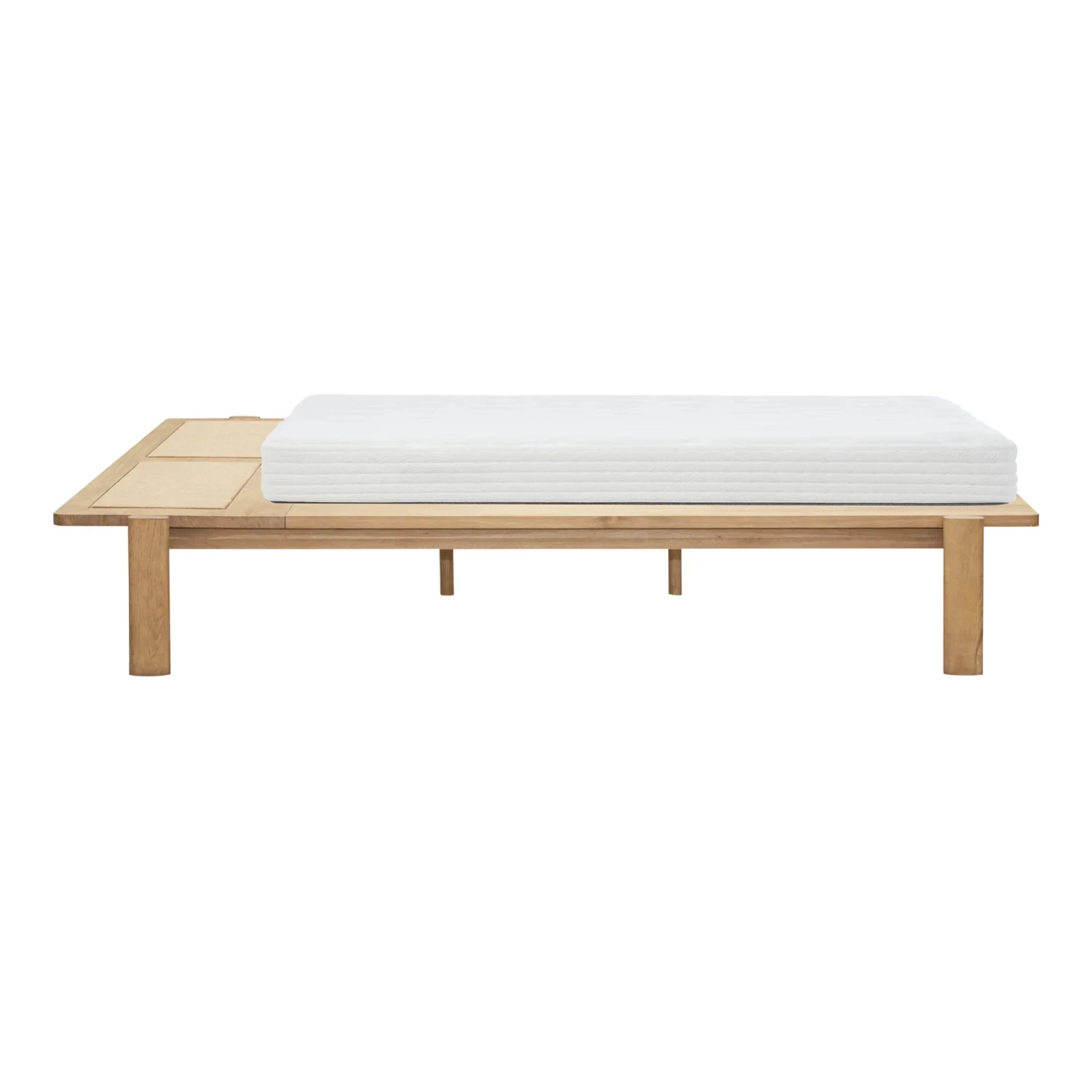 Compass Queen Bed - Oak - Image 5