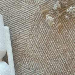 Kenya Round Rug - Biscuit 270cm X 270cm