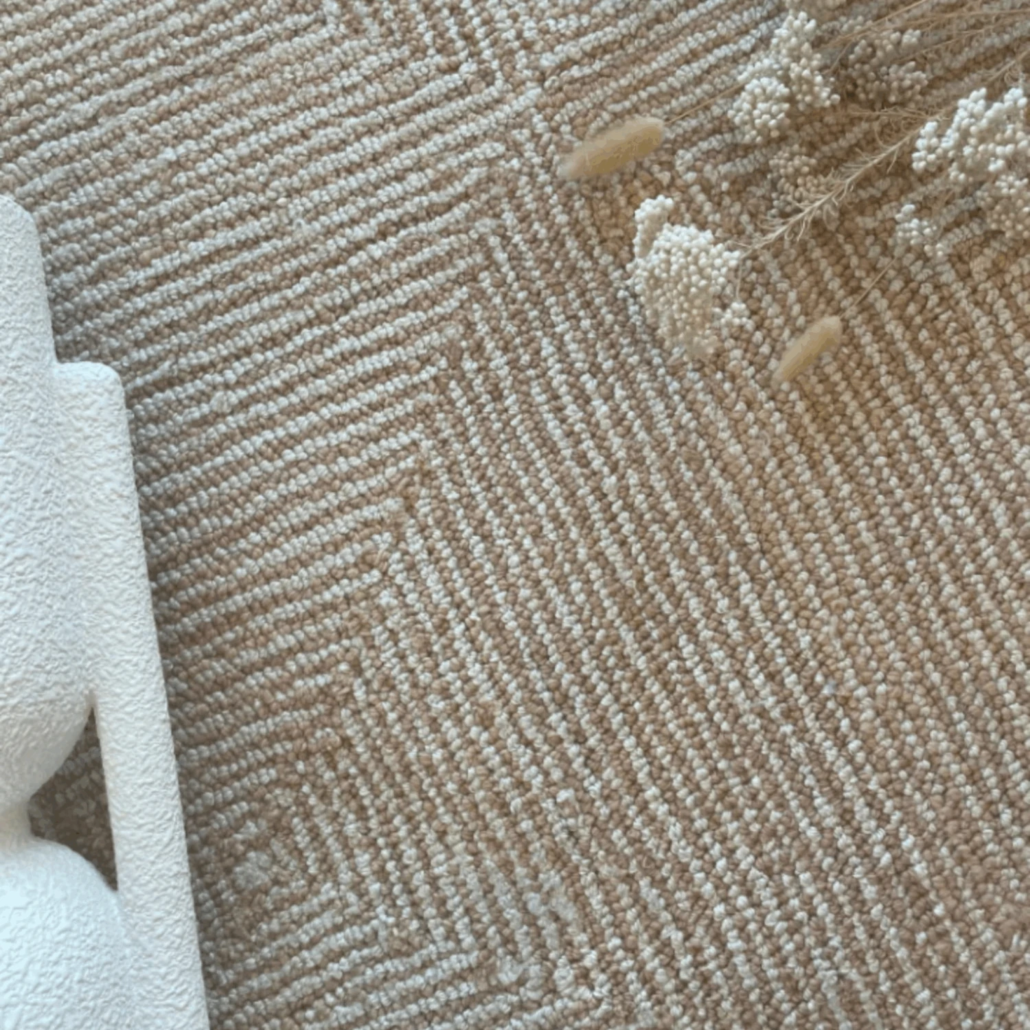 Kenya Round Rug - Biscuit 270cm X 270cm