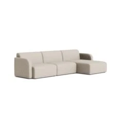 Jam 4.5 Seater RHF Chaise Sofa - Silex Shoreline