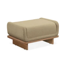 Curve Ottoman - Copenhagen Biscuit