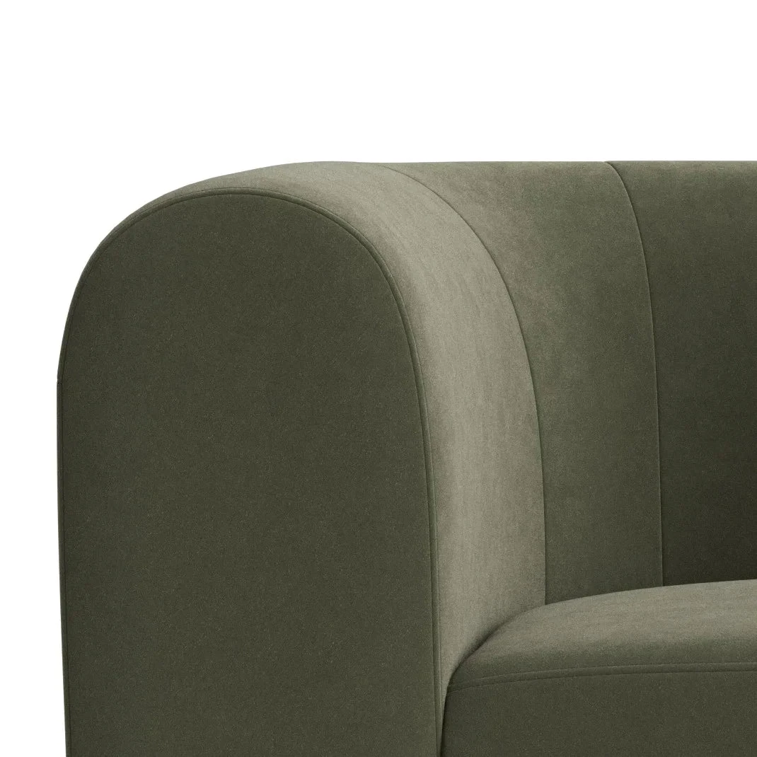 Berg 2 Seater Sofa - Eden Leaf - Image 3