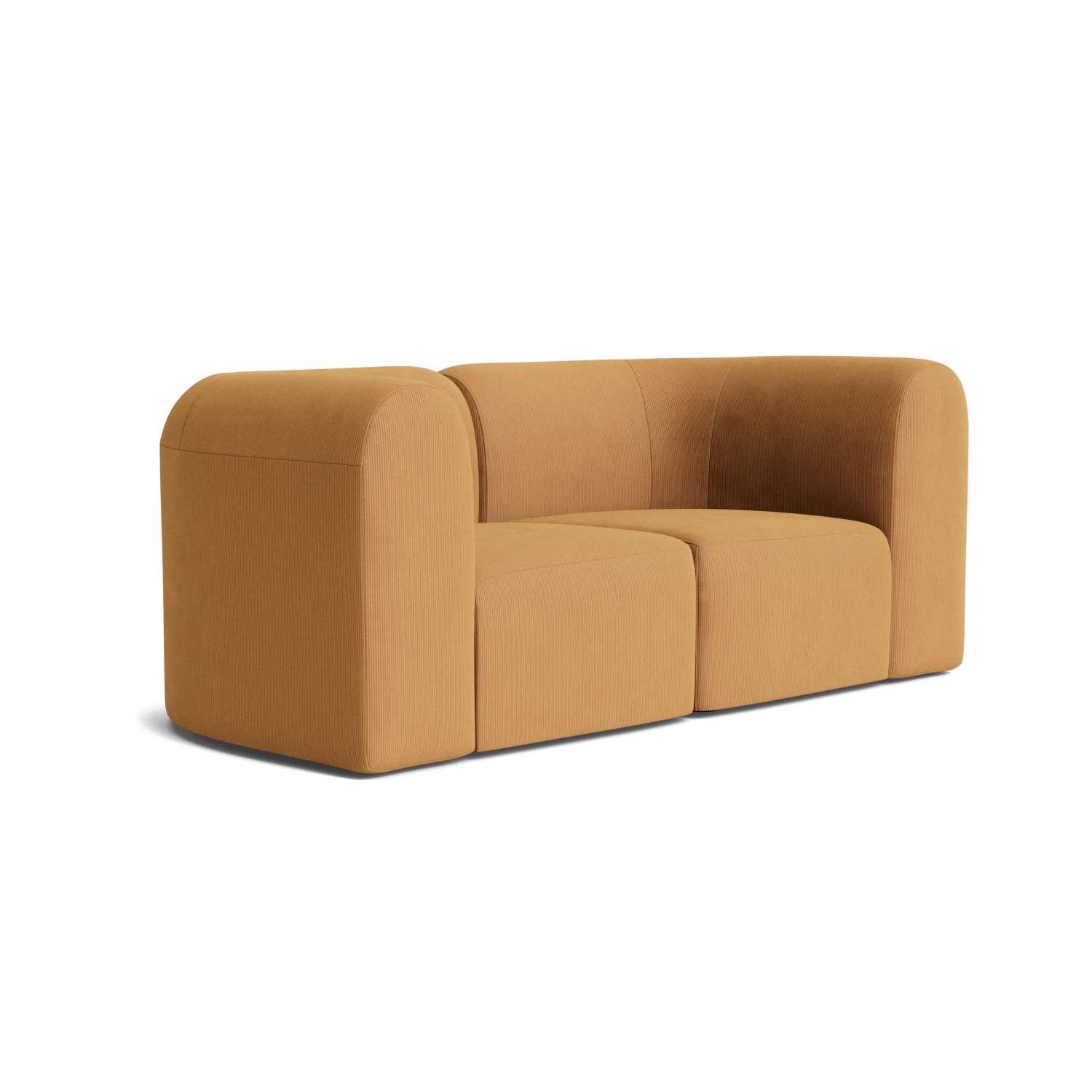 Berg 2 Seater Sofa - Corduroy Fawn