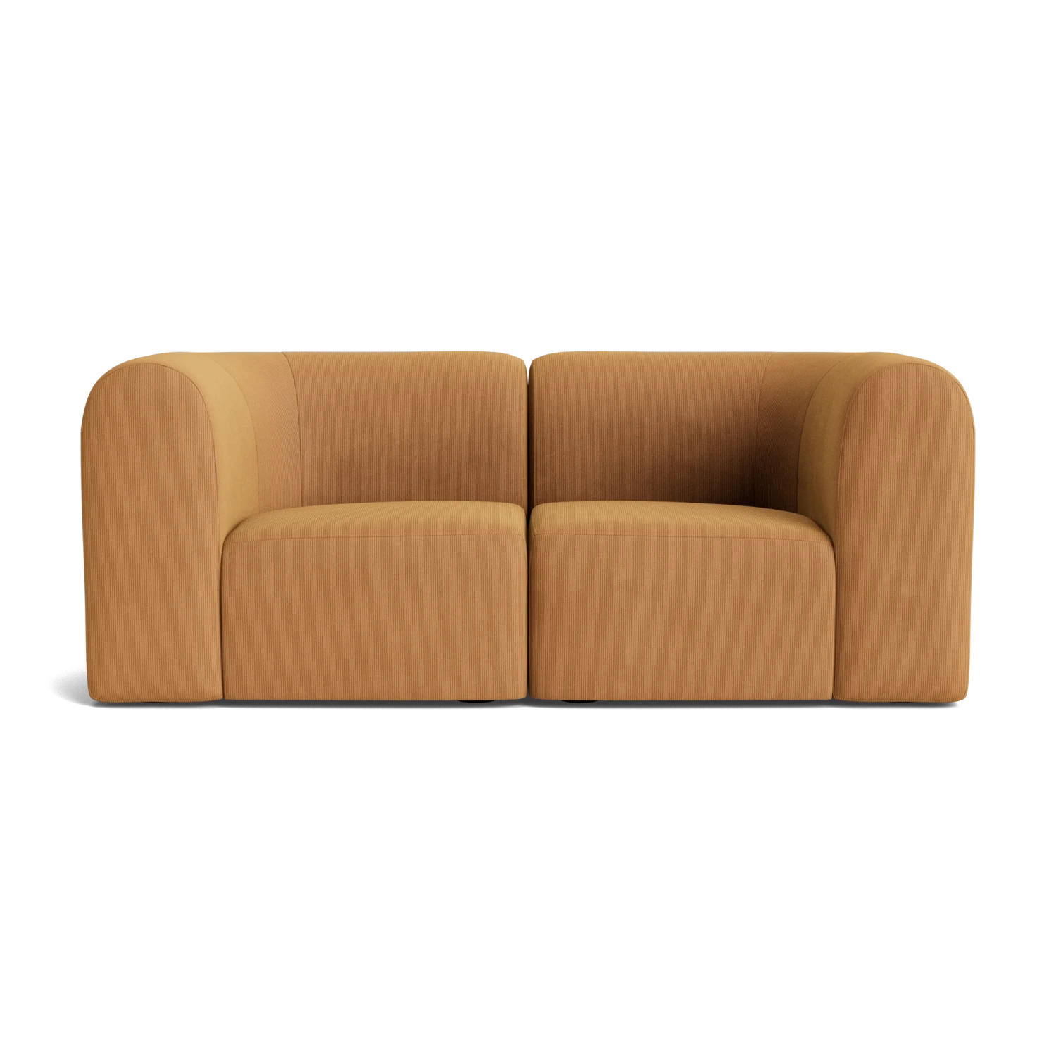 Berg 2 Seater Sofa - Corduroy Fawn - Image 2