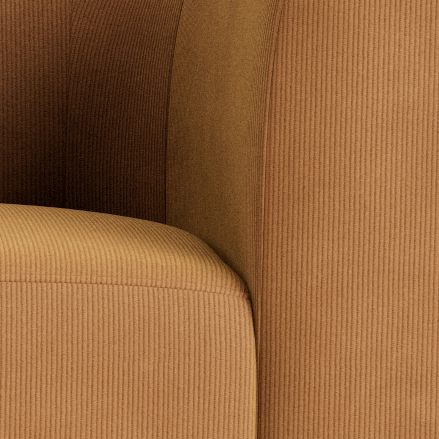 Berg 2 Seater Sofa - Corduroy Fawn - Image 5