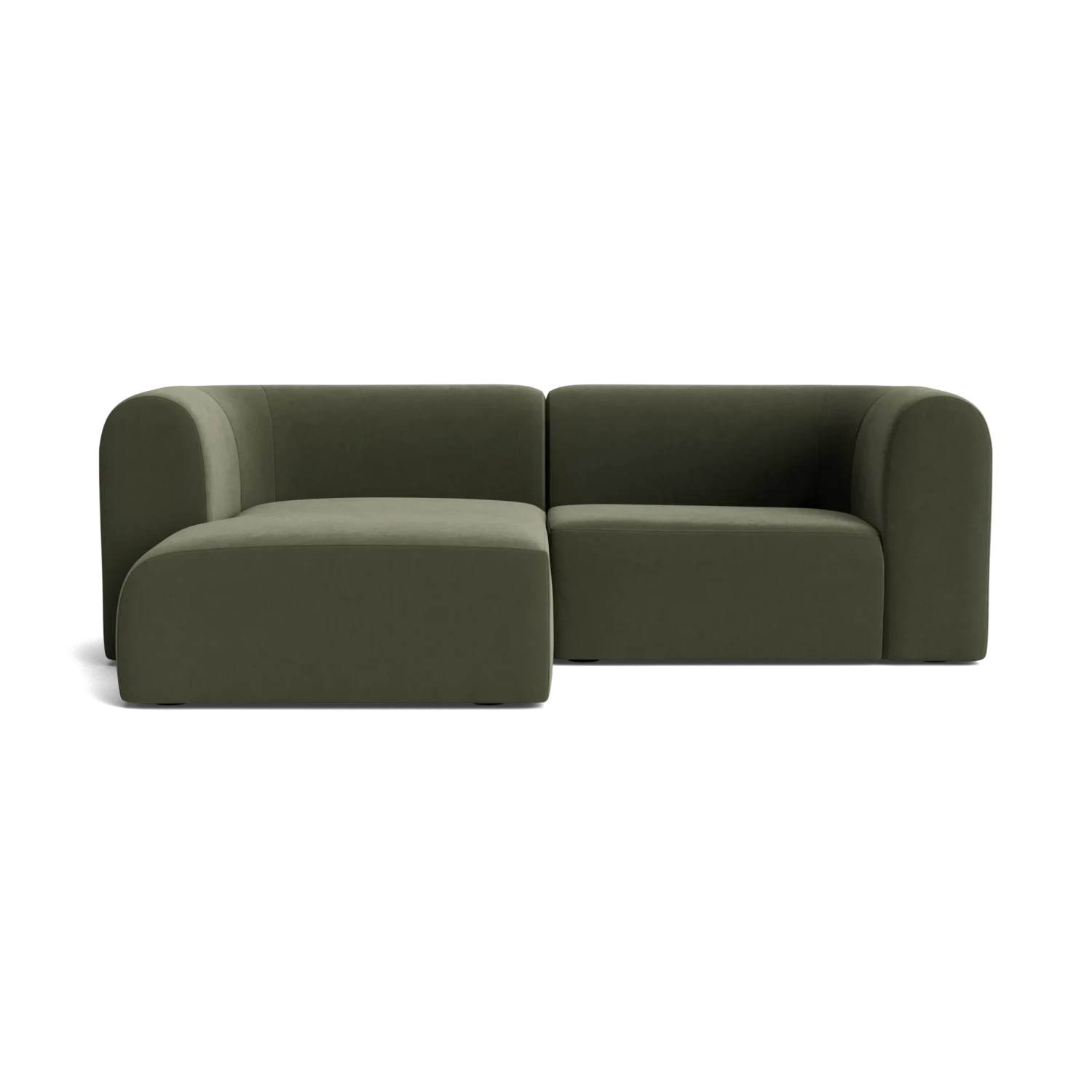 Berg 3 Seater LHF Chaise Sofa - Eden Leaf - Image 2