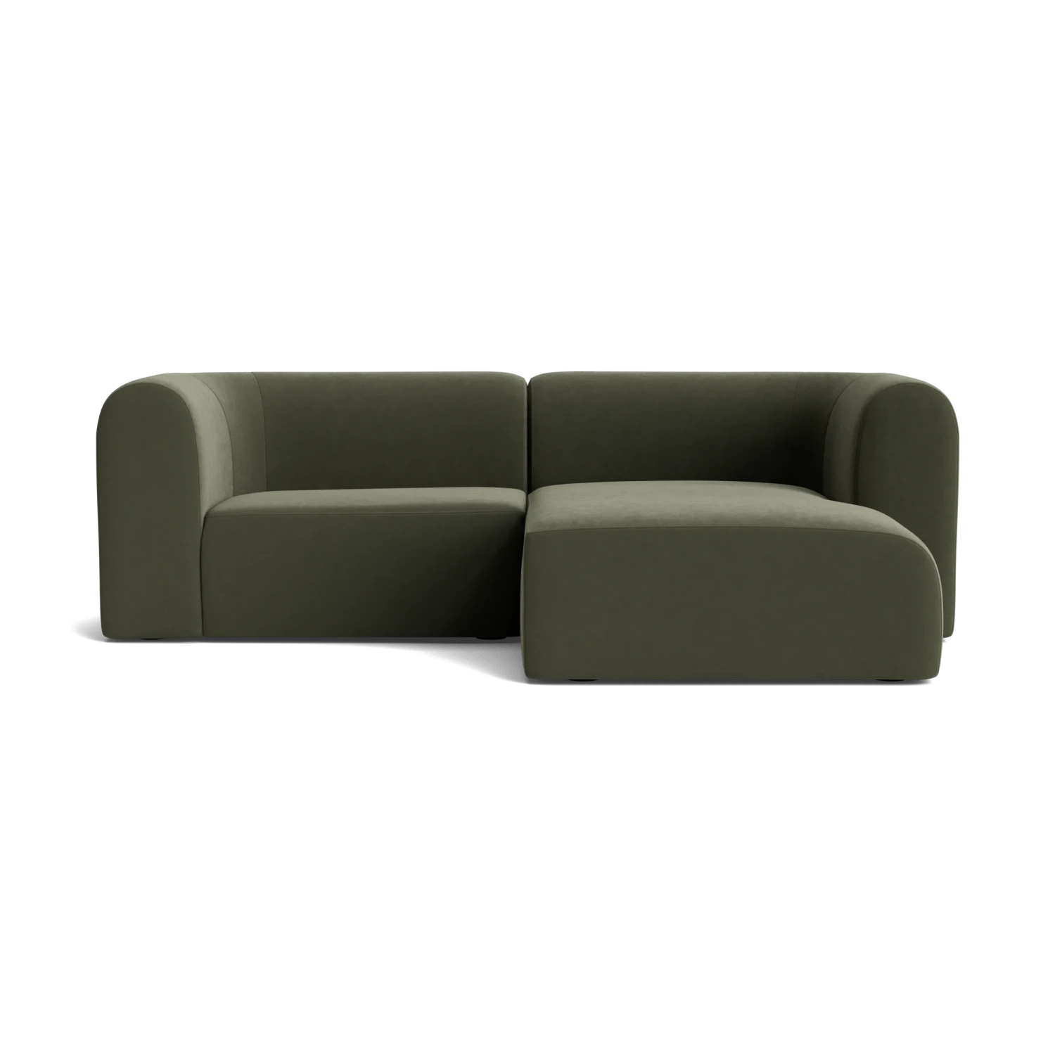 Berg 3 Seater RHF Chaise Sofa - Eden Leaf - Image 2
