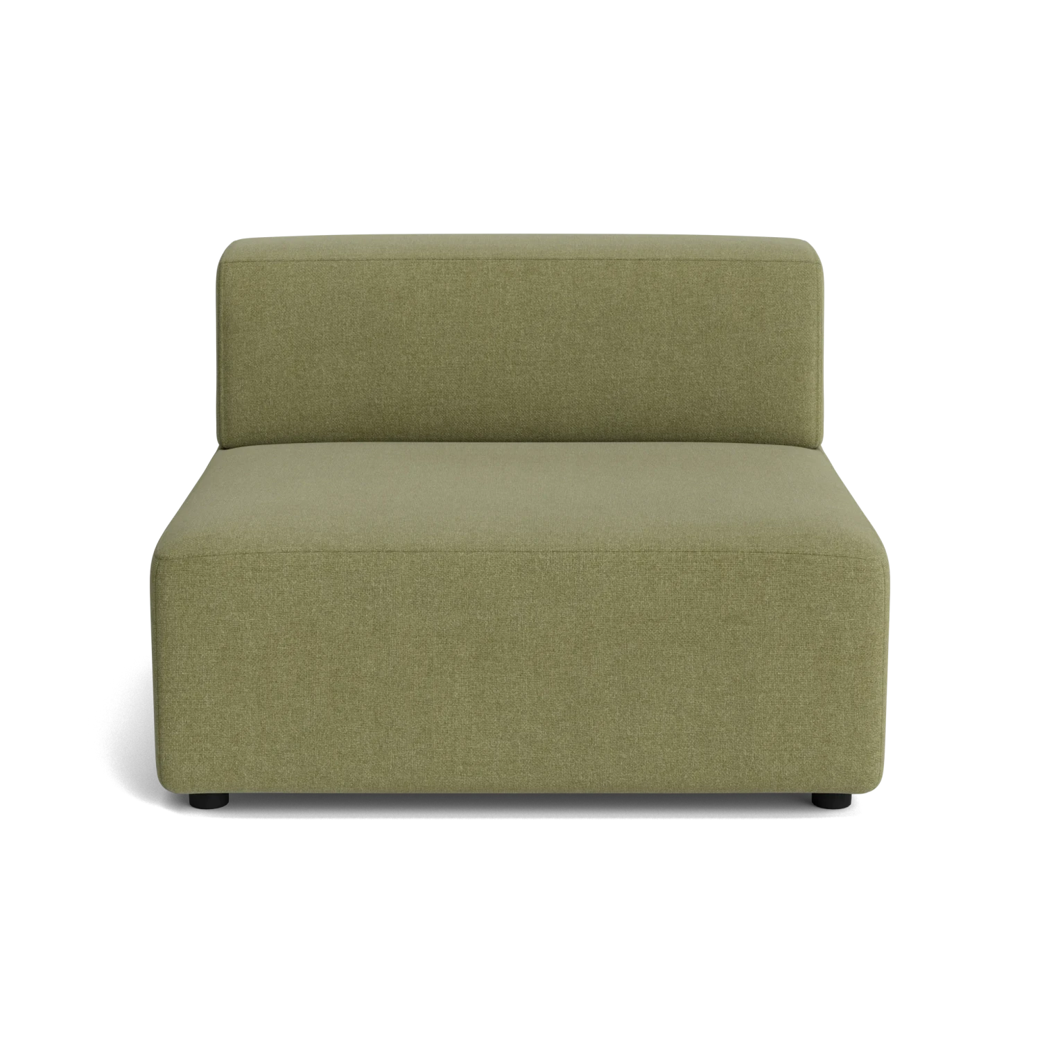 Stretch Armless Middle Module - Fossil Eucalyptus - Image 2