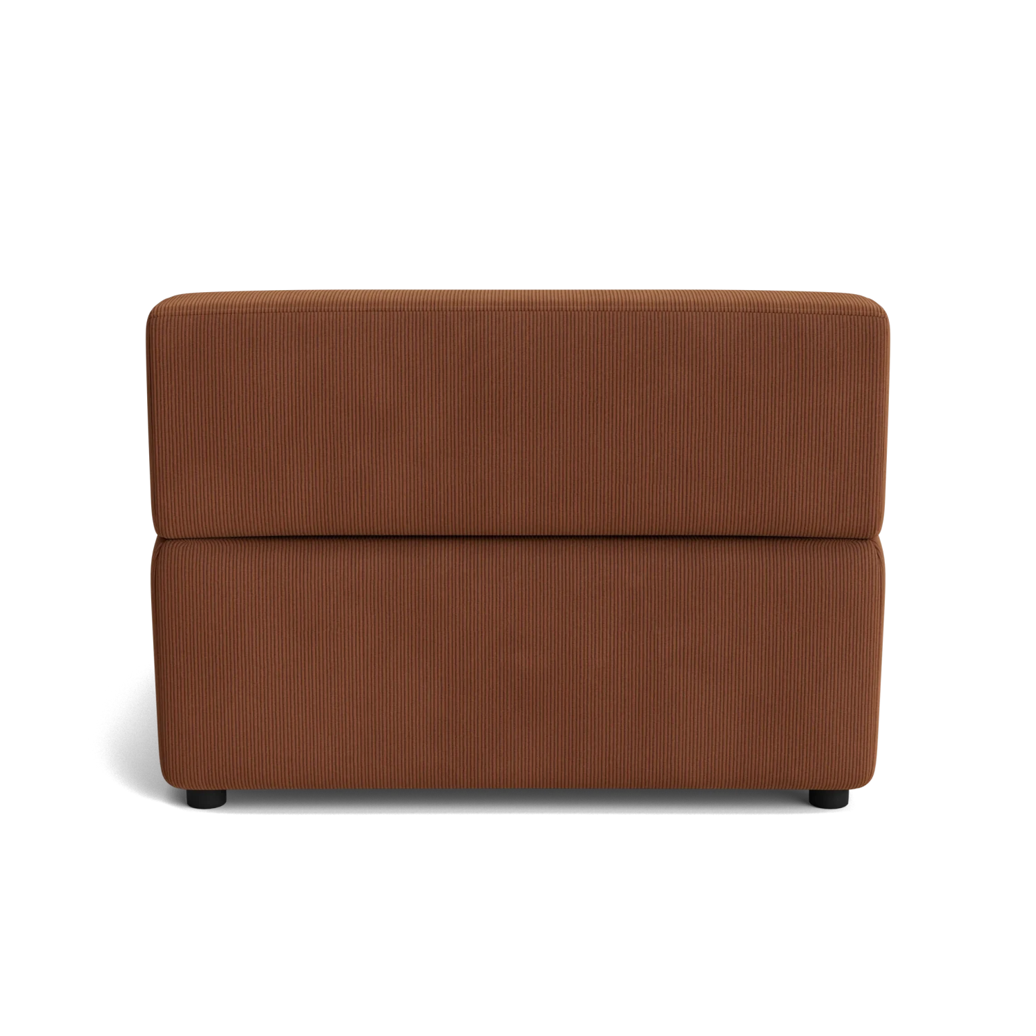 Stretch Armless Middle Module - Corduroy Cocoa - Image 4