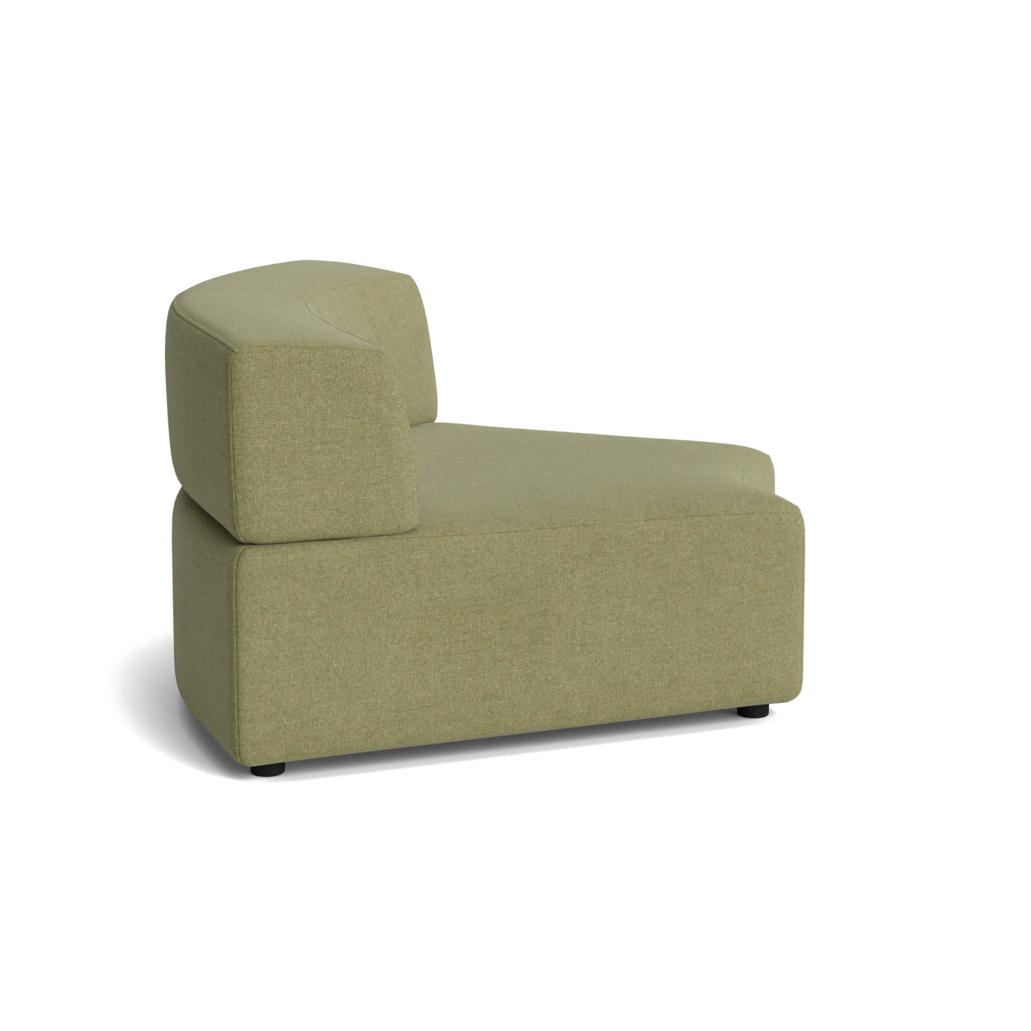 Stretch Angled Corner Module - Fossil Eucalyptus - Image 4