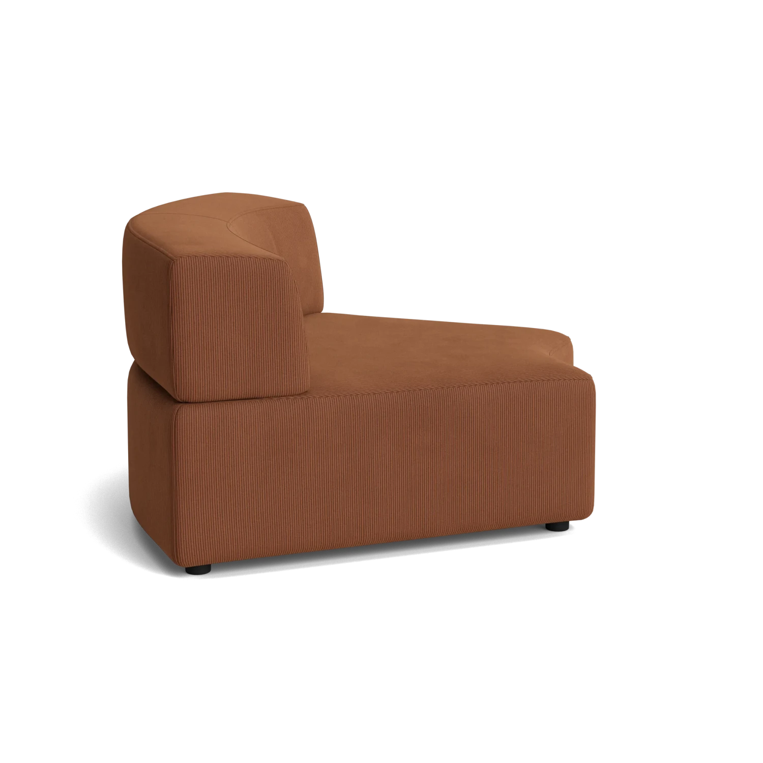 Stretch Angled Corner Module - Corduroy Cocoa - Image 3