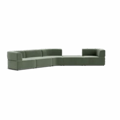 Stretch Large Angled Gap Sofa - Opal Ocean