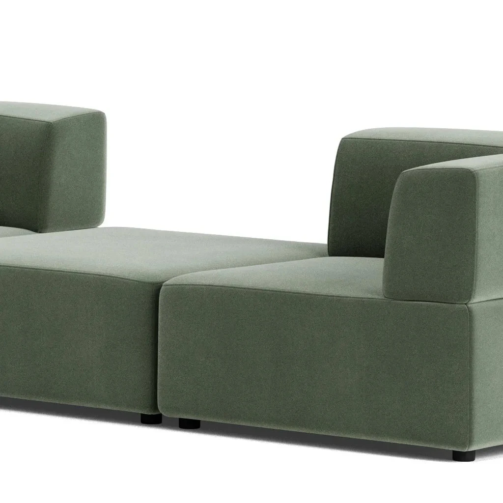 Stretch Large Angled Gap Sofa - Opal Ocean - Image 5