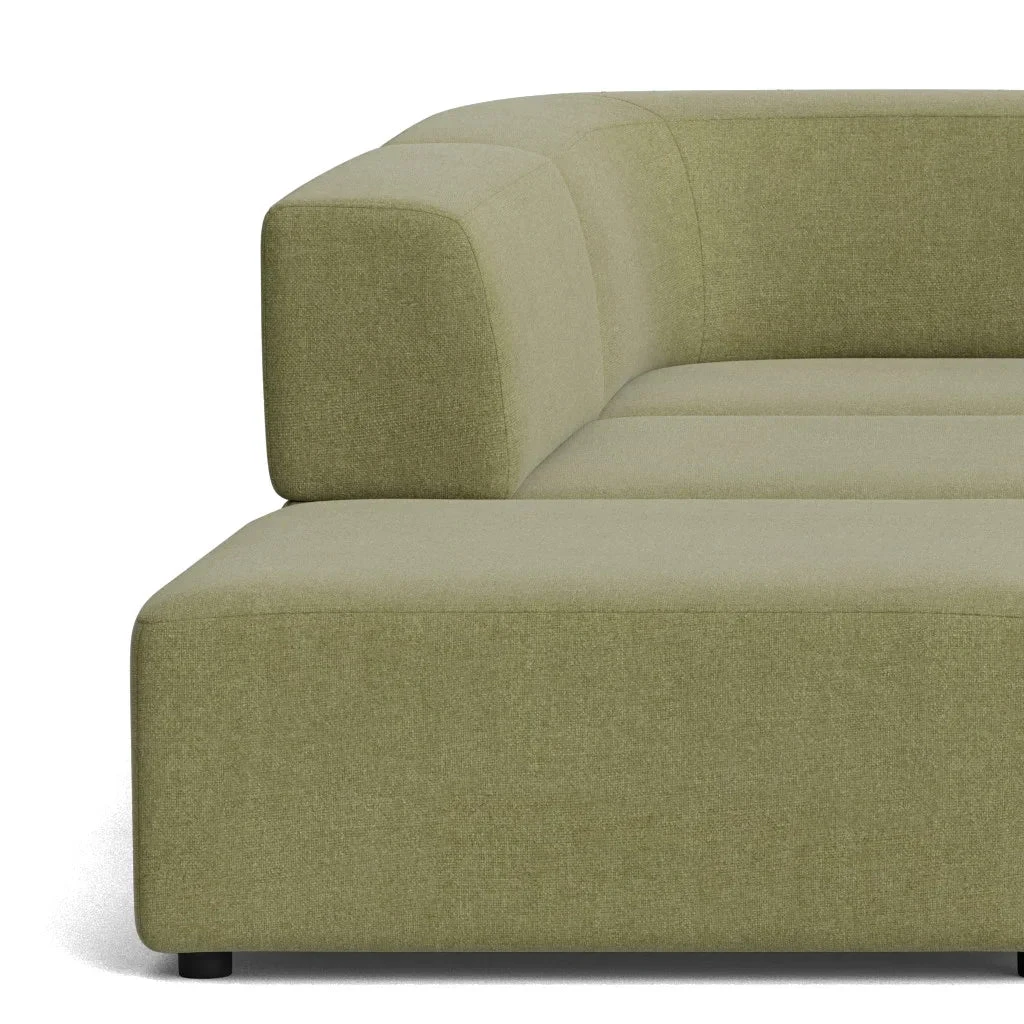 Stretch Open Corner Sofa - Fossil Eucalyptus - Image 3
