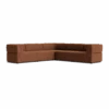 Stretch Corner Sofa - Corduroy Cocoa