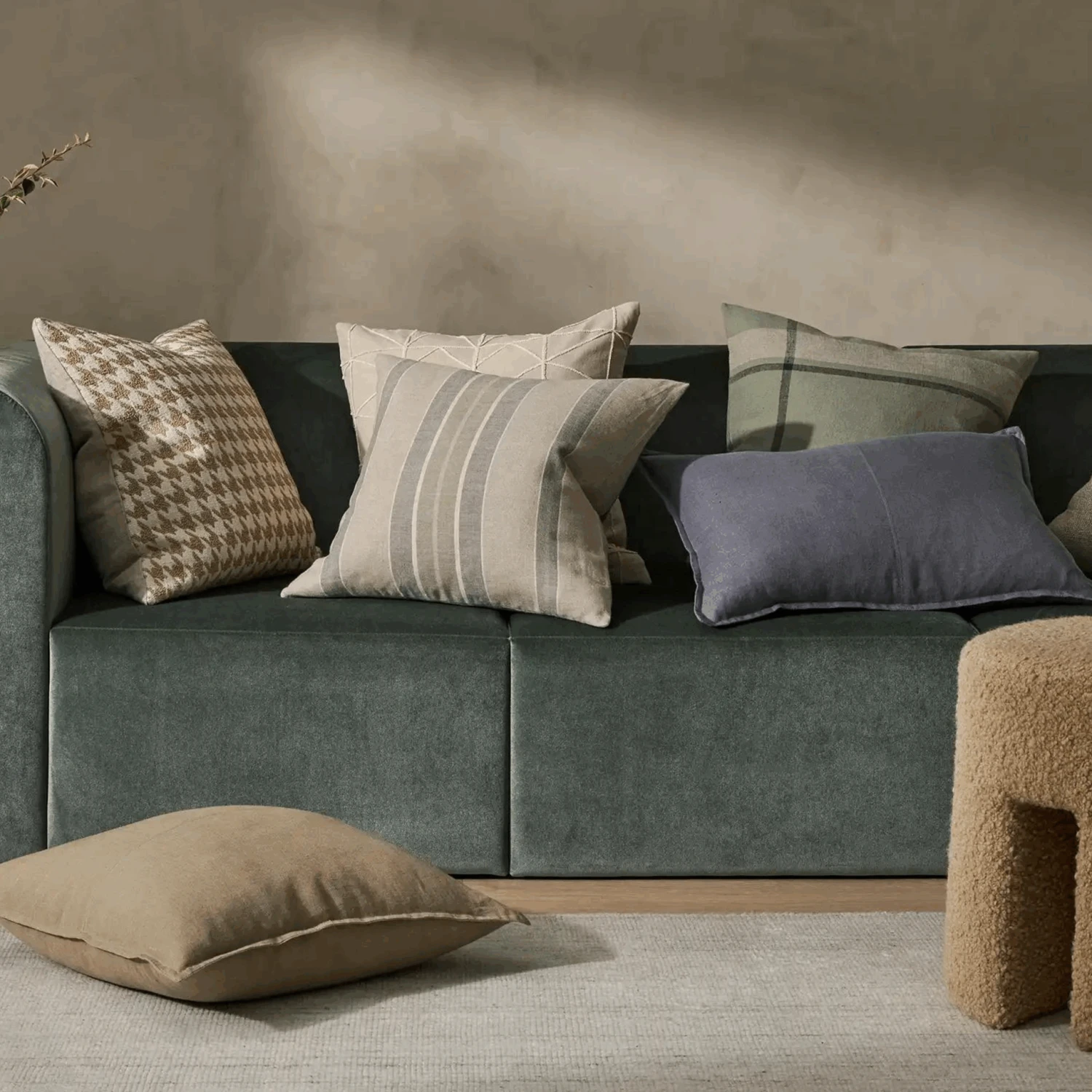 Como Cushion 50cm X 50cm - Clay - Image 2