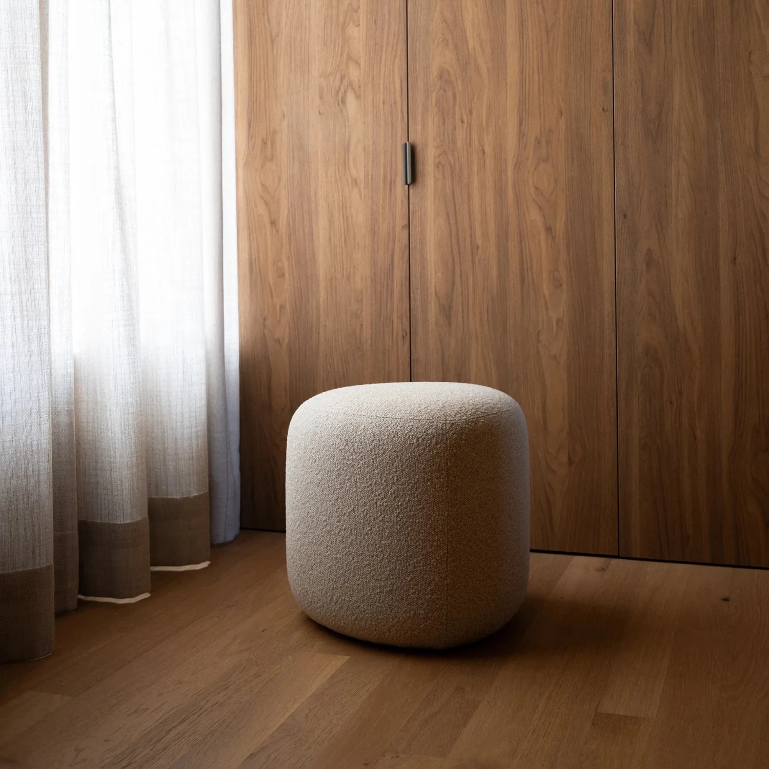 Alaska Ottoman - Copenhagen Grey - Image 2