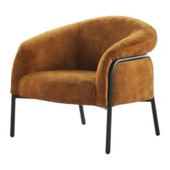 Belly Armchair - Decent Mustard