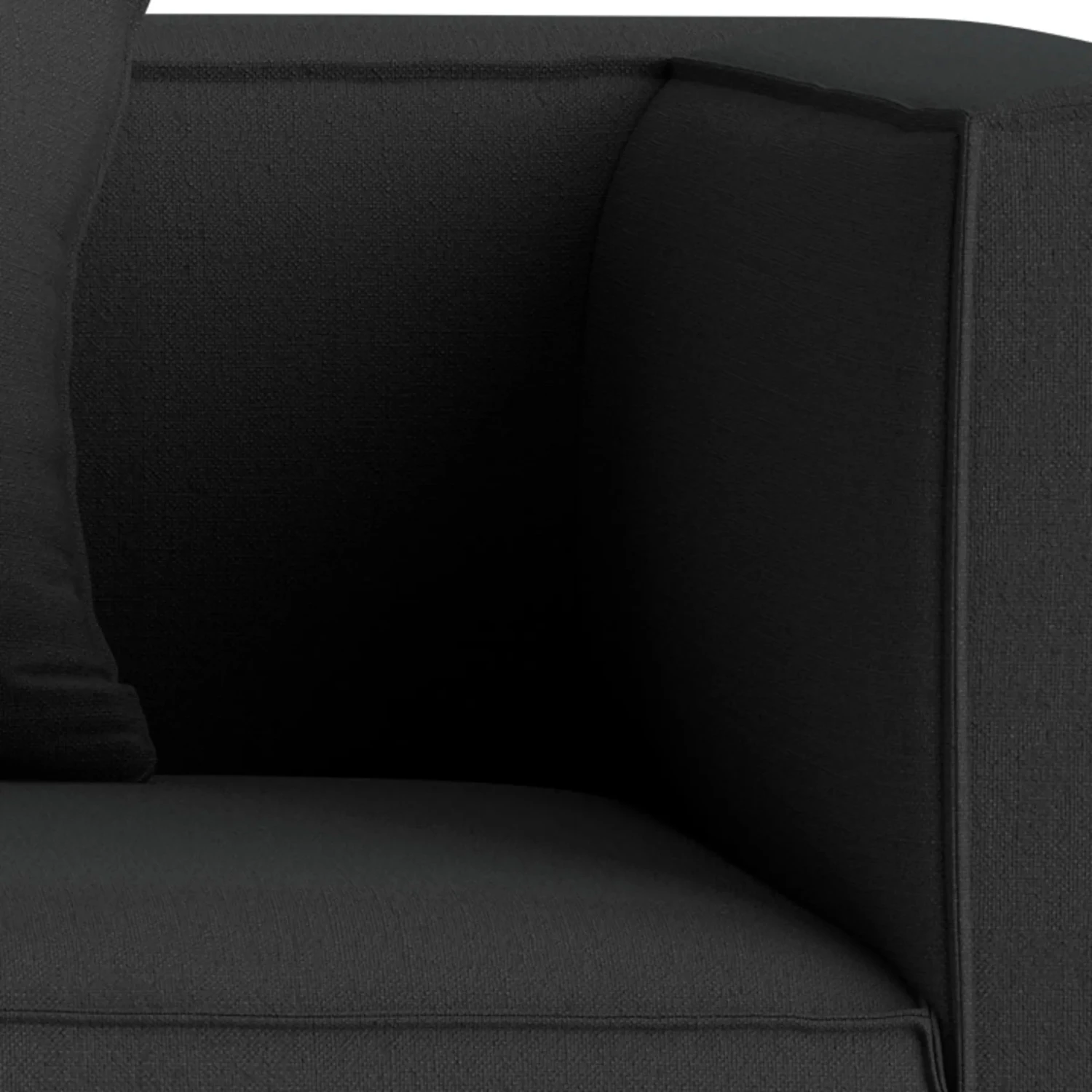 Block 2 Seater Sofa - Siena Charcoal - Image 6