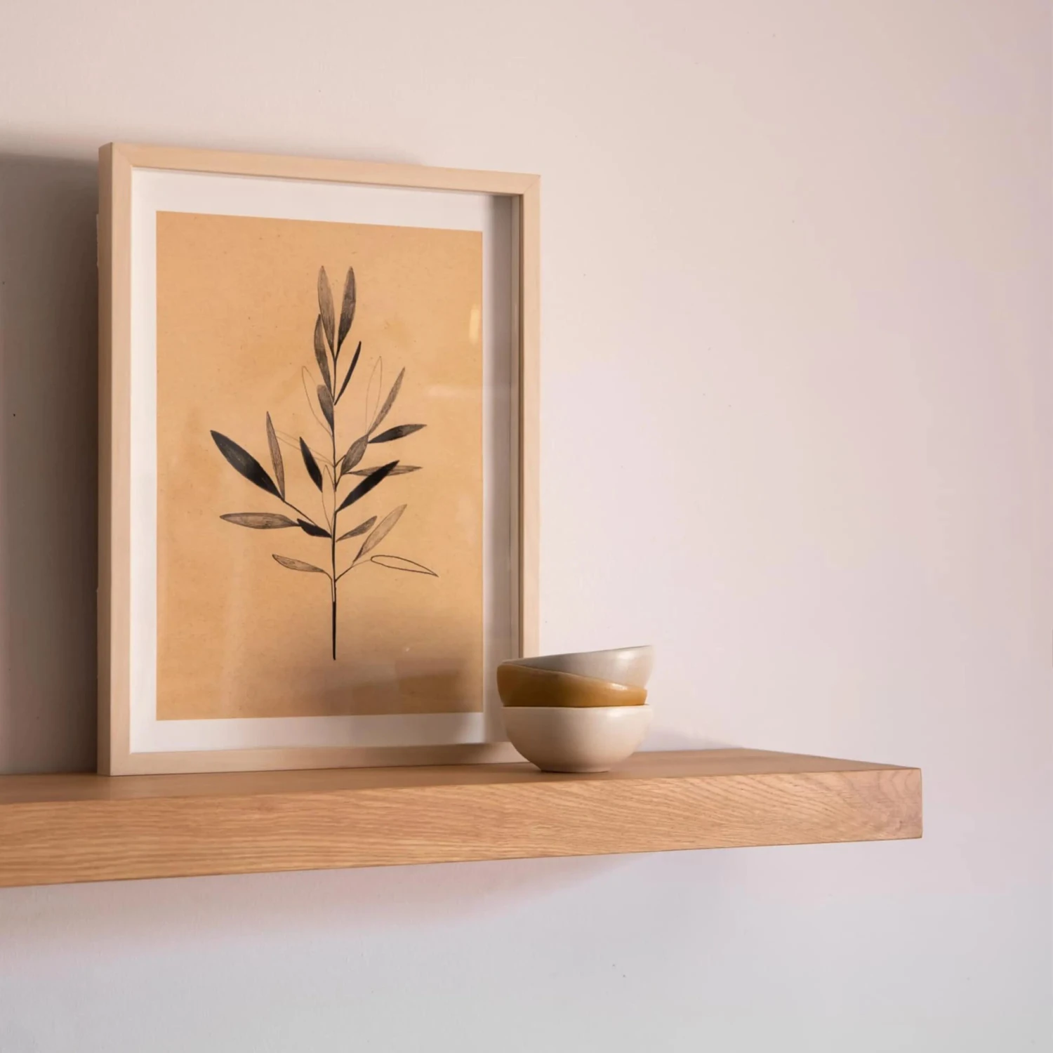 Hold Wall Shelf 210cm - Oak - Image 8