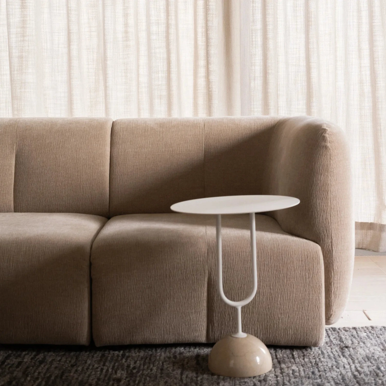 Plum 3 Seater Sofa - City Almond - Image 7